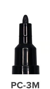 Posca Marker : Pc-3m : Fine Bullet Tip : 0.9 - 1.3mm : Red Wine
