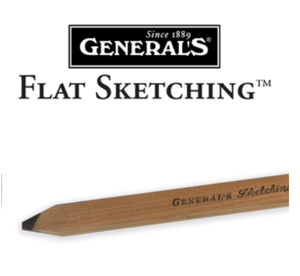 Generals Flat Sketching Pencils
